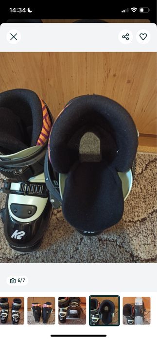 Clapari de ski pentru fete