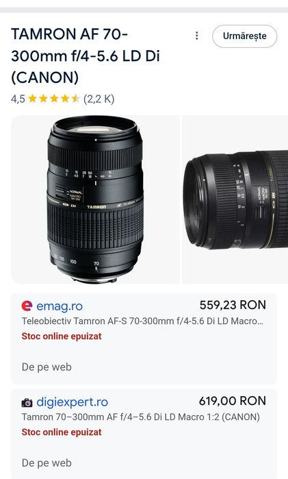 Canon EOS 700D impecabil