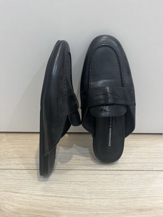 Кожаные тапочки