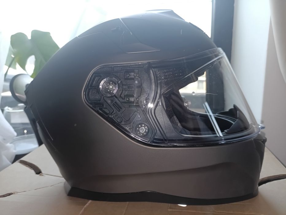 Casca moto NOS NS10 xs 1600g cu intercom Ejeas Q8 si Pinlock cadou