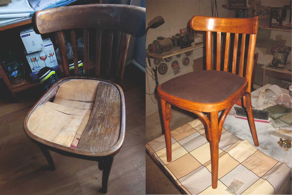 Ремонт стульев.Реставрация.