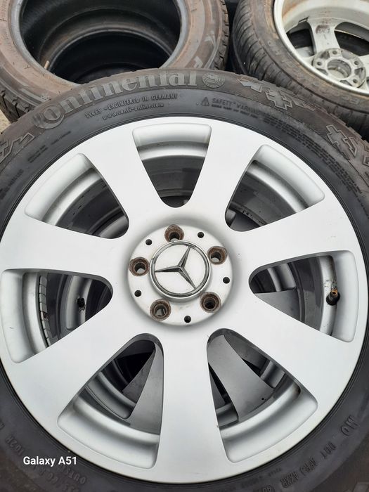 Ляти джанти с гуми за МЕРЦЕДЕС 5×112,17цола