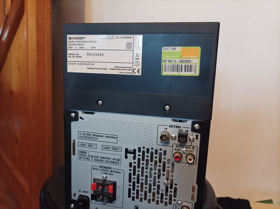 Vând aiwa sharp saba