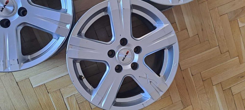 4 броя италиански алуминиеви лети джанти MAK за VAG групата