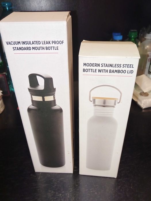Термо бутилки 2 броя. Чисто нови.