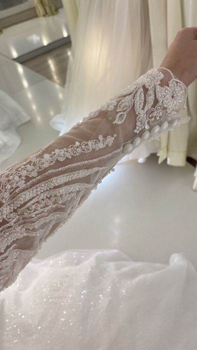 Свадебное платье айвори