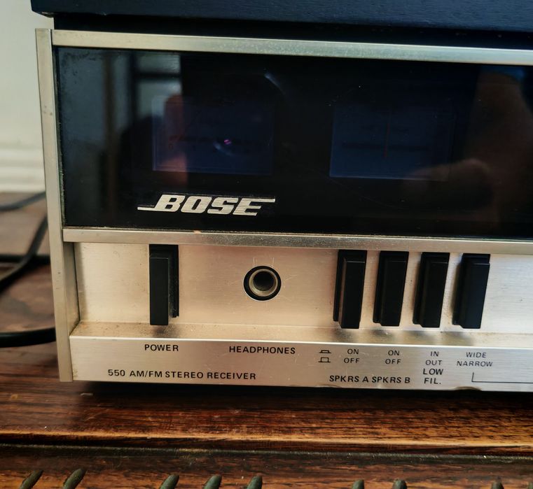 Bose 550 Equalizer Receiver – Vintage – 220V