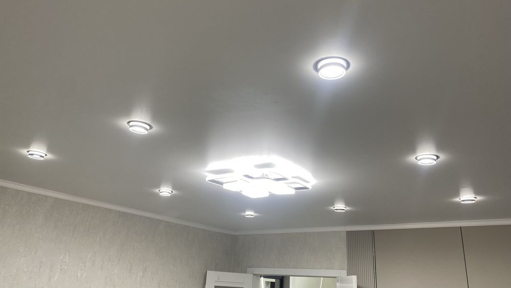 Ремонт под ключ натяжные потолки