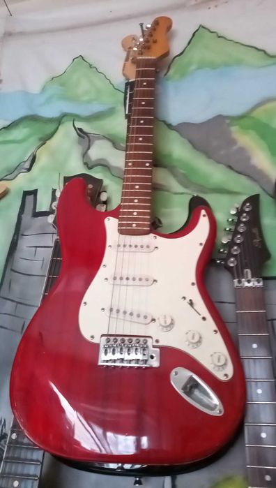 Електрическа китара Стратокастер,една цена,ралични цветове,може с кубе