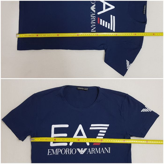 Tricou EA7 Emporio Armani din bumbac, mărimea S unisex