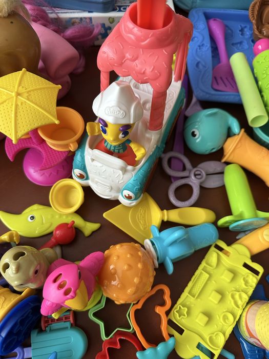 Лот играчки за Play Doh или пластелин