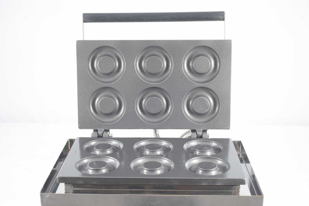 Aparat electric coacere gogosi 6 forme inel-TRANSPORT GRATUIT