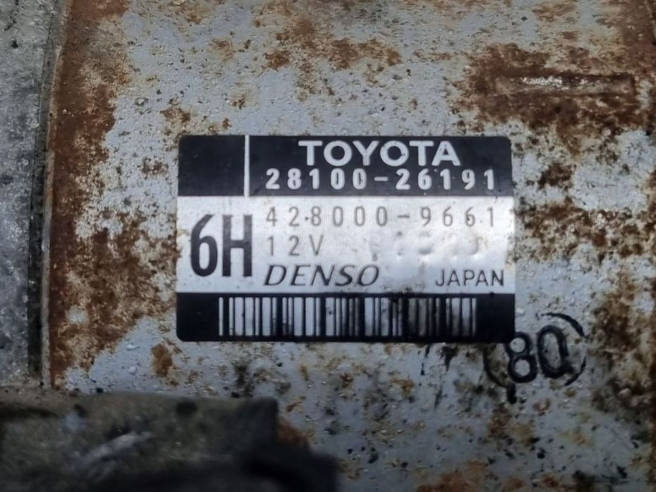 Electromotor Toyota Rav 4 IV 2.0 Diesel 2012 - 2015 91kW 124CP 1998CC Manuala 1AD - FTV ...