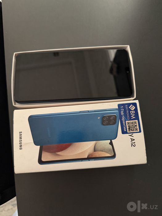 Samsung A12  yengidek kop ishlatilmagan hech qanaqa defekti yoq  zór