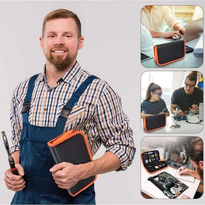 Полный комплект паяльника с регулируемой температурой с мультиметром