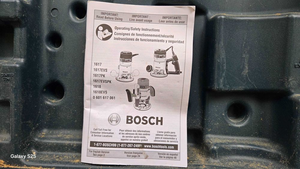 Фрезер Bosch 1617EVS 2.25 HP