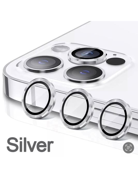 Iphone 13/14/15/16/17 PRO MAX PLUS AIR Folie Sticla Camera 3 in 1 Colo