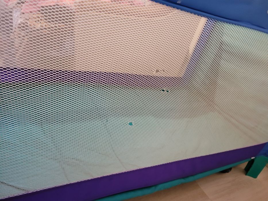 Pătuț pliabil bebe confort albastru