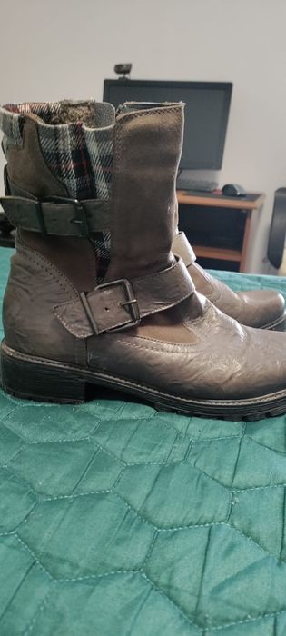 Ghete piele naturala