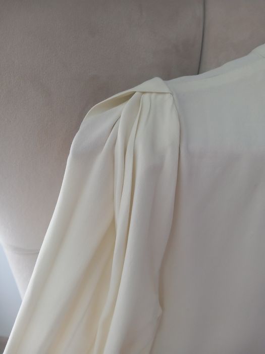 Bluza reserved cu maneci 3/4 bufante Buster yellow mărimea XS