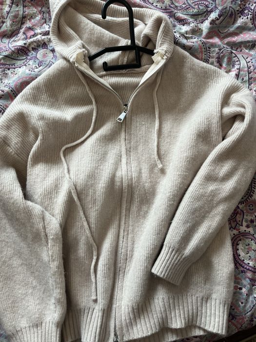 утепленная кофта на замке