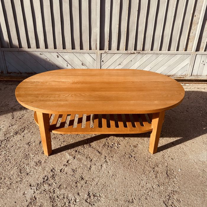 Скандинавска винтидж холна маса – масивно дърво, Швеция