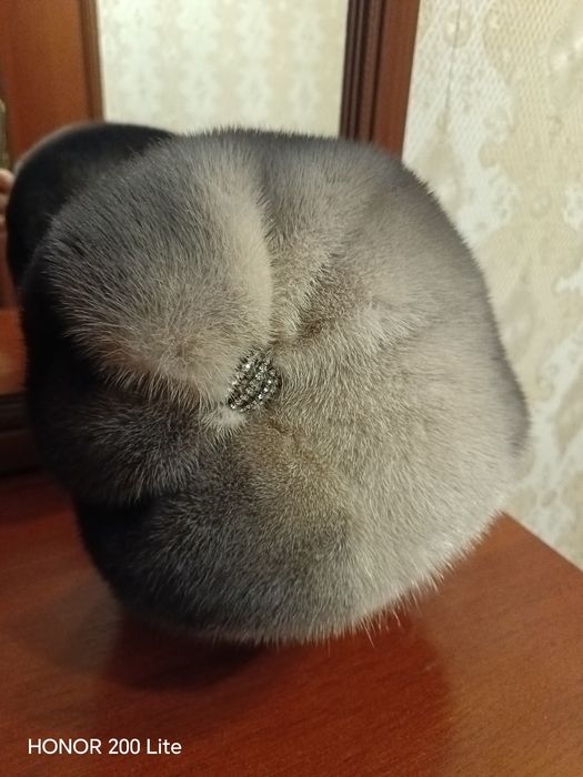 Норковая шапка женская