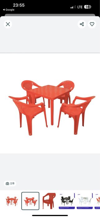 Ижарага стол стул