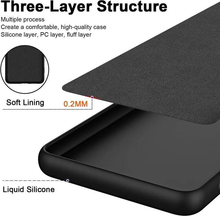 Honor 400 Pro 400 400 Lite / LIQUID SILICONE Силиконов кейс с подплата