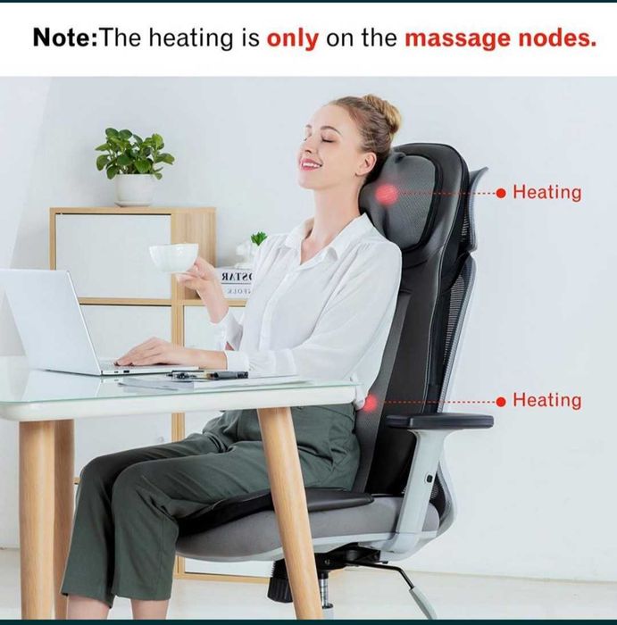 Husă scaun masaj Shiatsu Snailax. (NOUĂ)