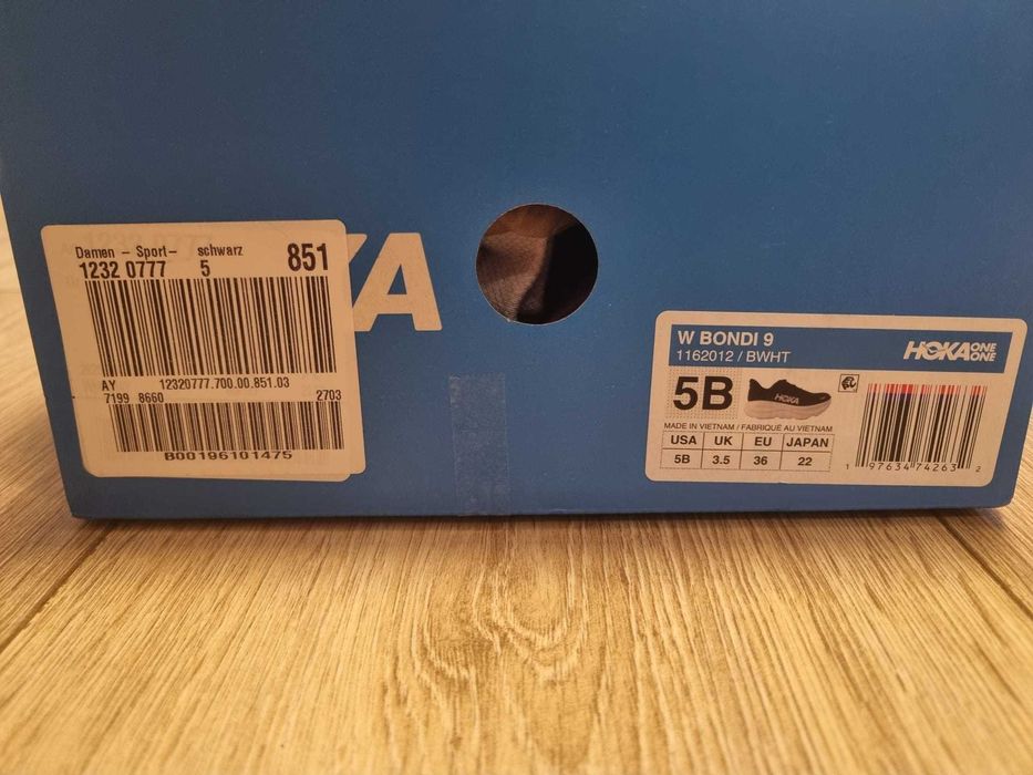 Adidași Alergare Hoka Bondi 9 Dama Mărimea 36 Negri Ca Noi