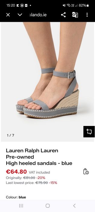 Sandale Ralph Lauren