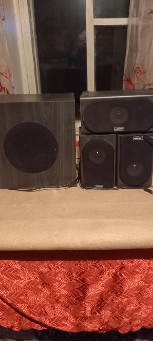 Калонки ауди с усилителем.