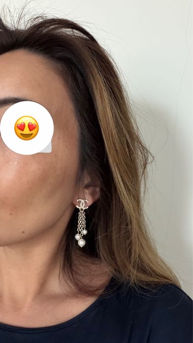 Серьги Chanel оригинал