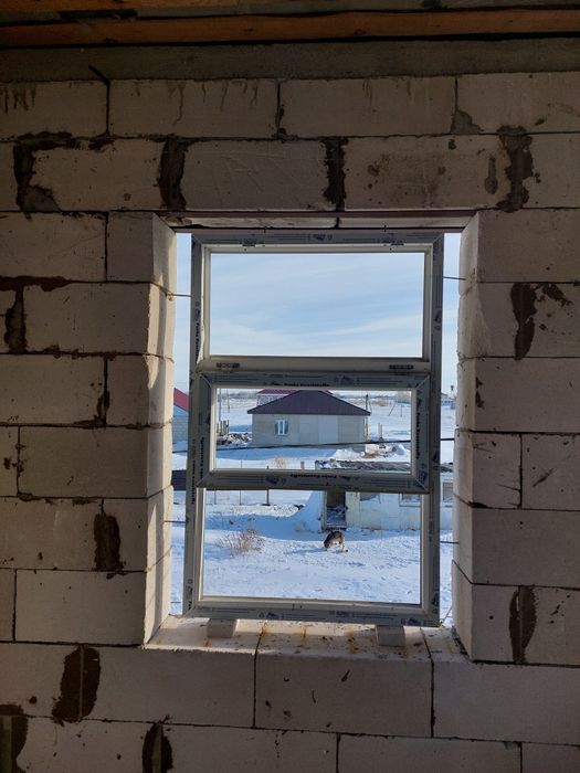 Новый пластиковые окно