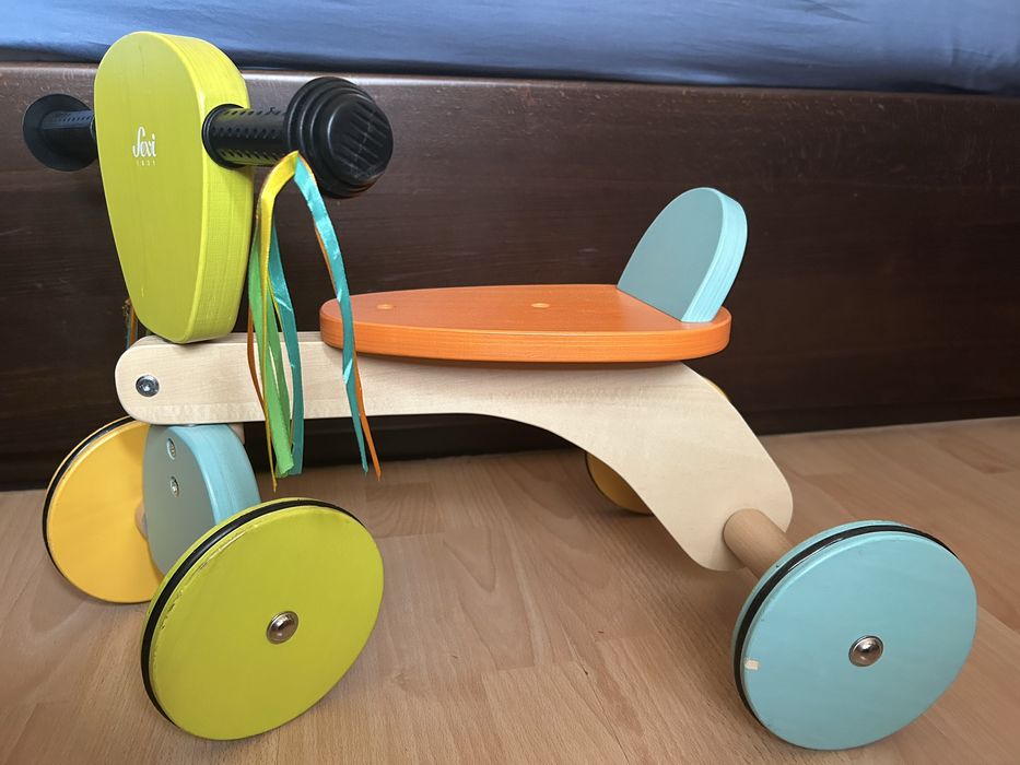 Дървено колело за бутане с крачета Sevi 83076