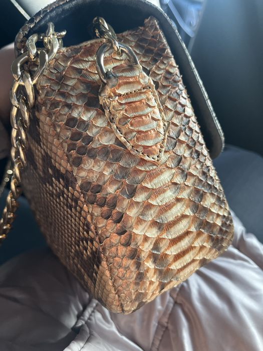 Продам сумочку, натуральный питон