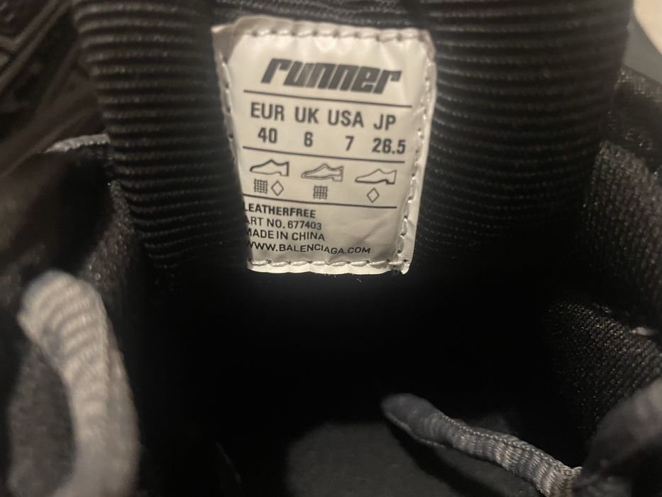 Balenciaga Runner Grey Negociabil