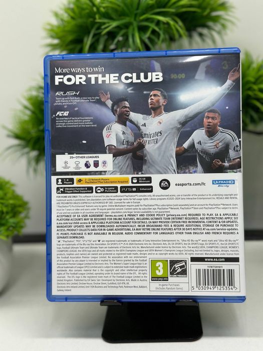 Диск для Ps5  Fifa 2025