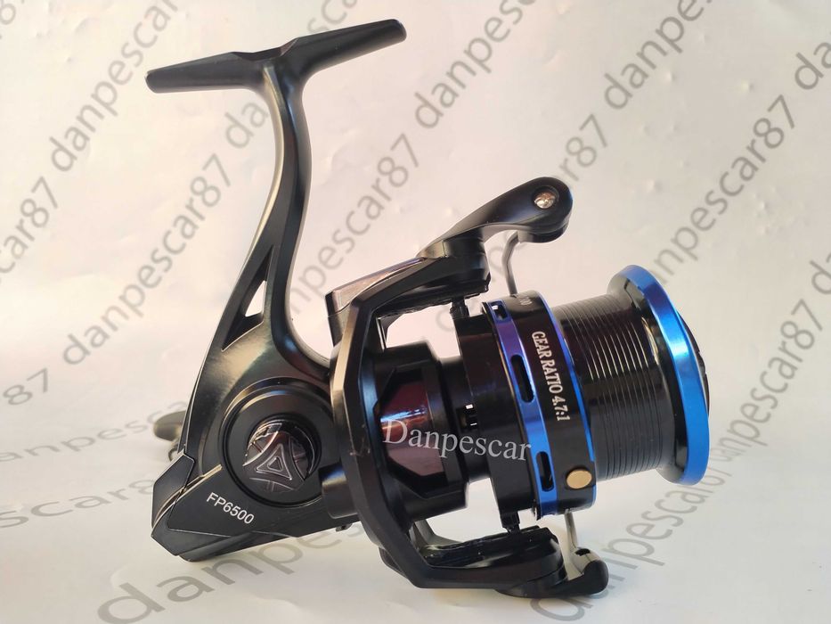 SET 2 Mulinete Feeder si Crap PRO FL FEEDER PRO FP6500 tambur LongCast