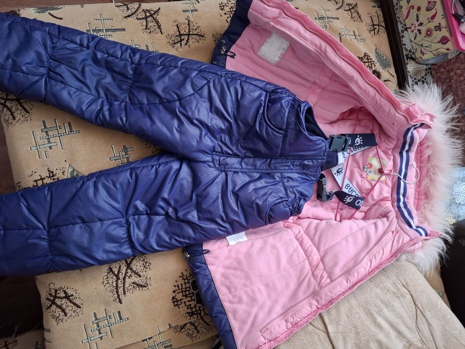 Детский зимний комбинезон