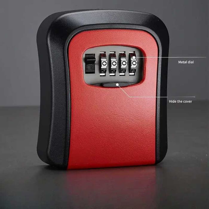 Метална Сейф Кутия за Ключове с Код за дома AirBnB Booking Хотел Гараж