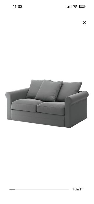 Vand canapea Ikea de doua locuri, ca noua, nefolosita