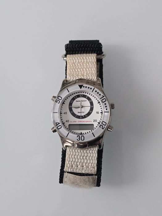 Ceas quartz Charles Sernard, alarmă și cronograf