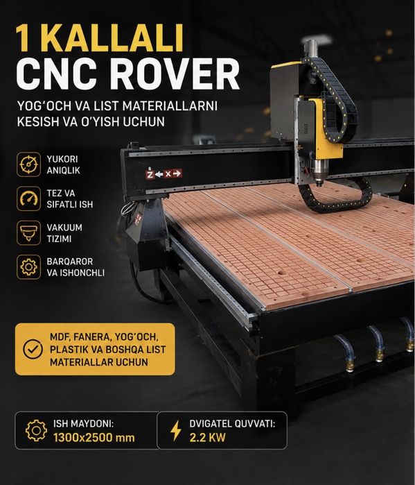Aksiya! 1 Kallali cnc rover stanoklar