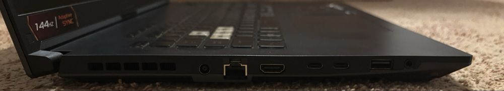 Asus TUF A17, 3070 8GB, Ryzen 7 6800H pana la 4.7 GhZ Turbo, 32GB DDR5, 3 TB SSD