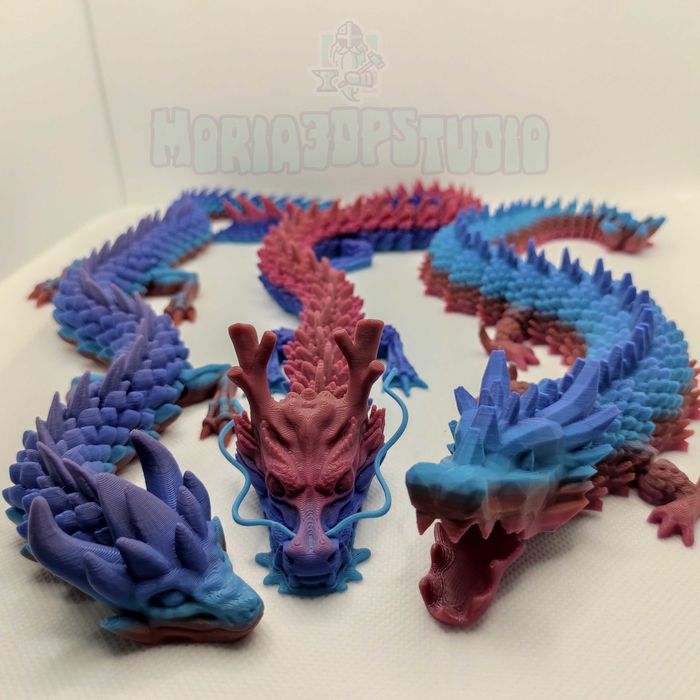3Д Принтирани Артикулиращи ДРАКОНИ! (Articulated Dragon)