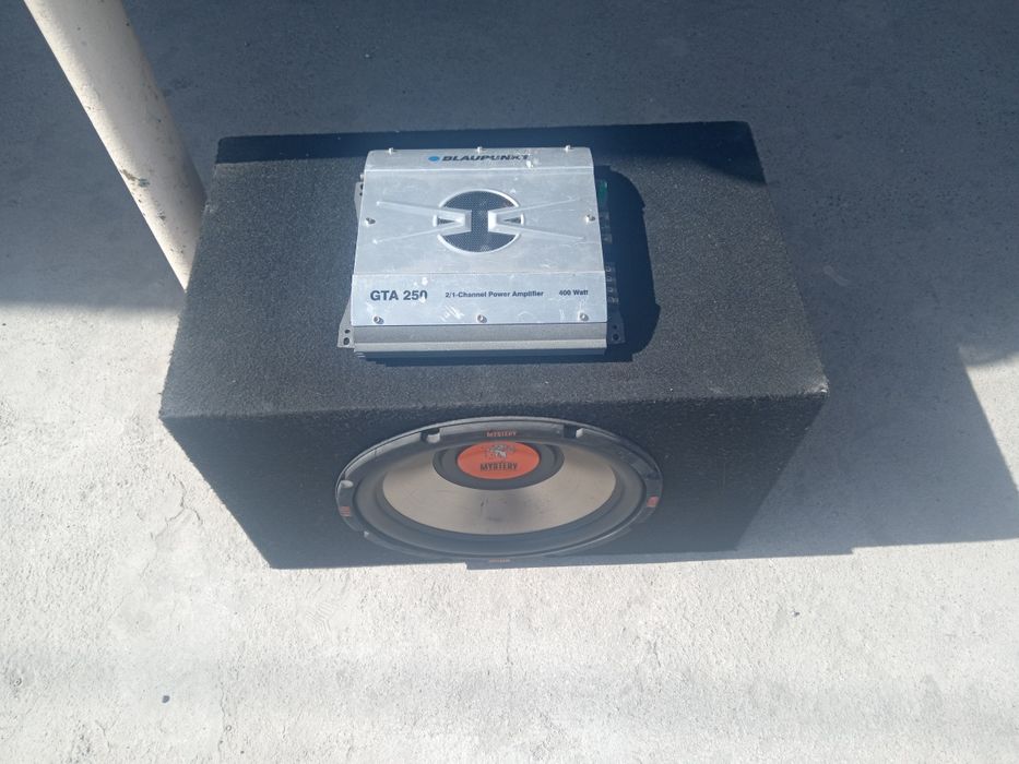 Сабуфер  MYSTERY. Усилок 400