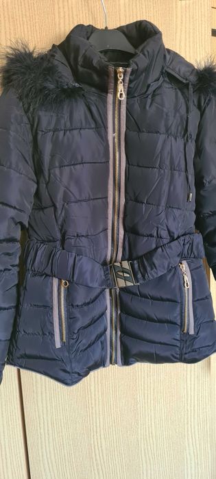 Дамски якета черно и синьо