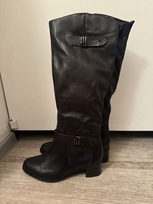 Сапоги- ботфорты женские